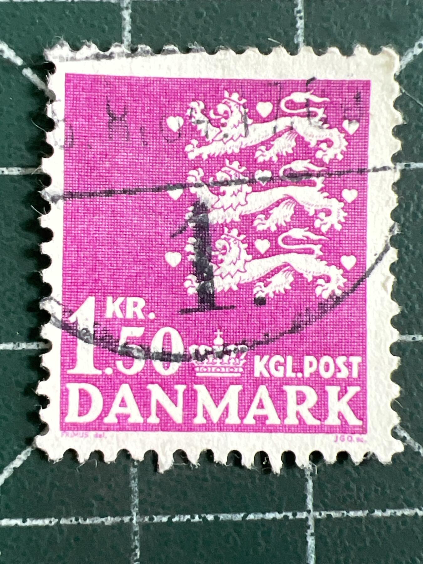 第1097 邮票专场 （无押金，捡漏，全场50包邮，偏远地区除外，接收代拍业务，本店十天发一次货） 丹麦邮票