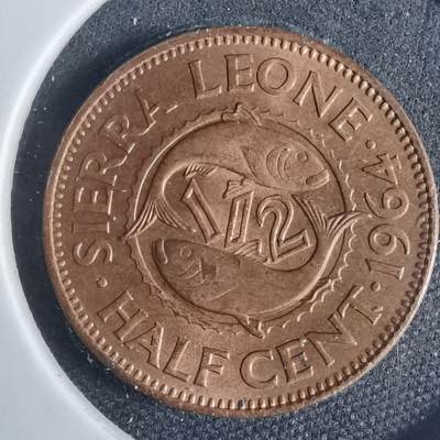 沼泽如烟--第954场 - 塞拉利昂1964年半分