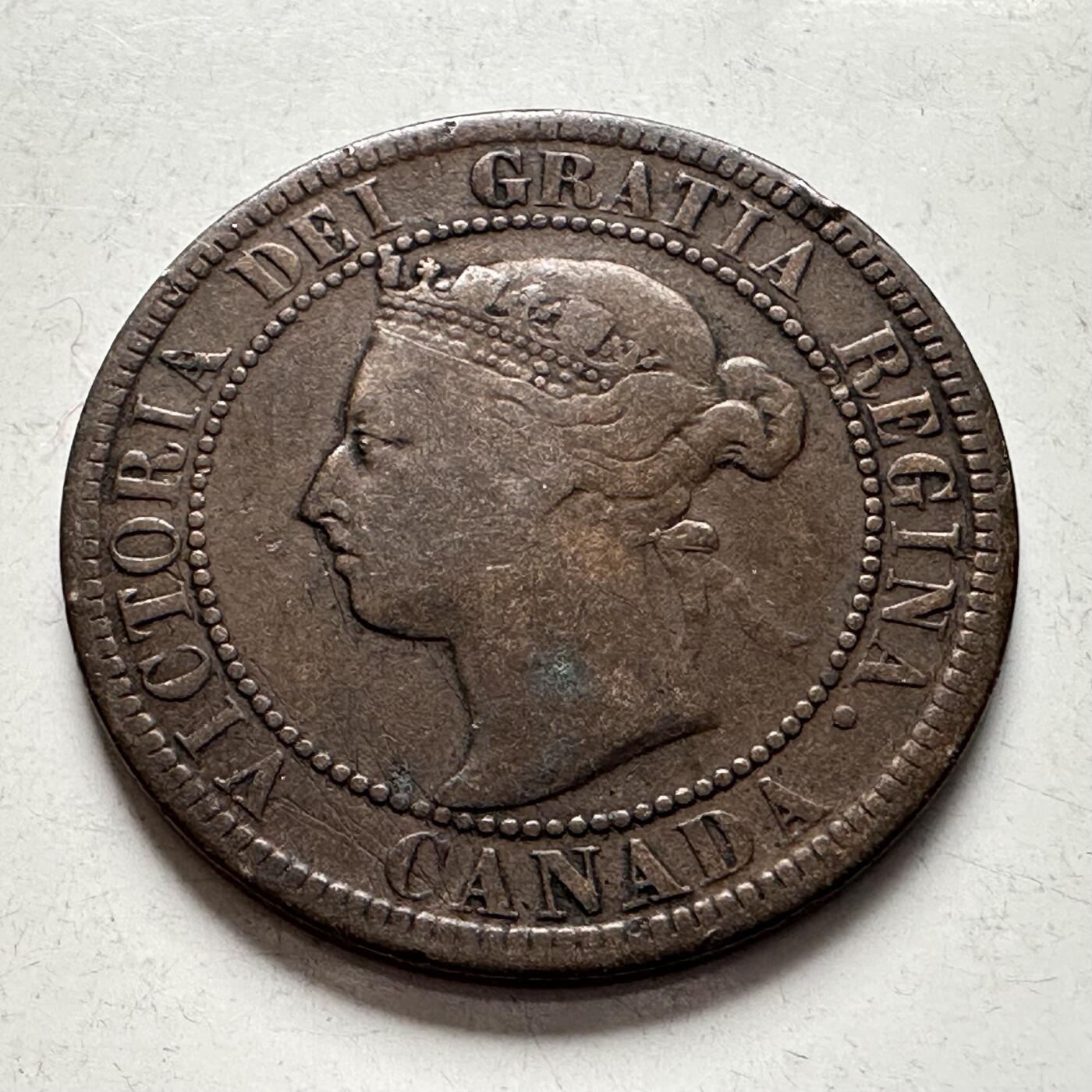 🌹外币初藏🌹🐯2026年第4场  每周二四六晚8️⃣点 接代拍 加拿大1893年一分