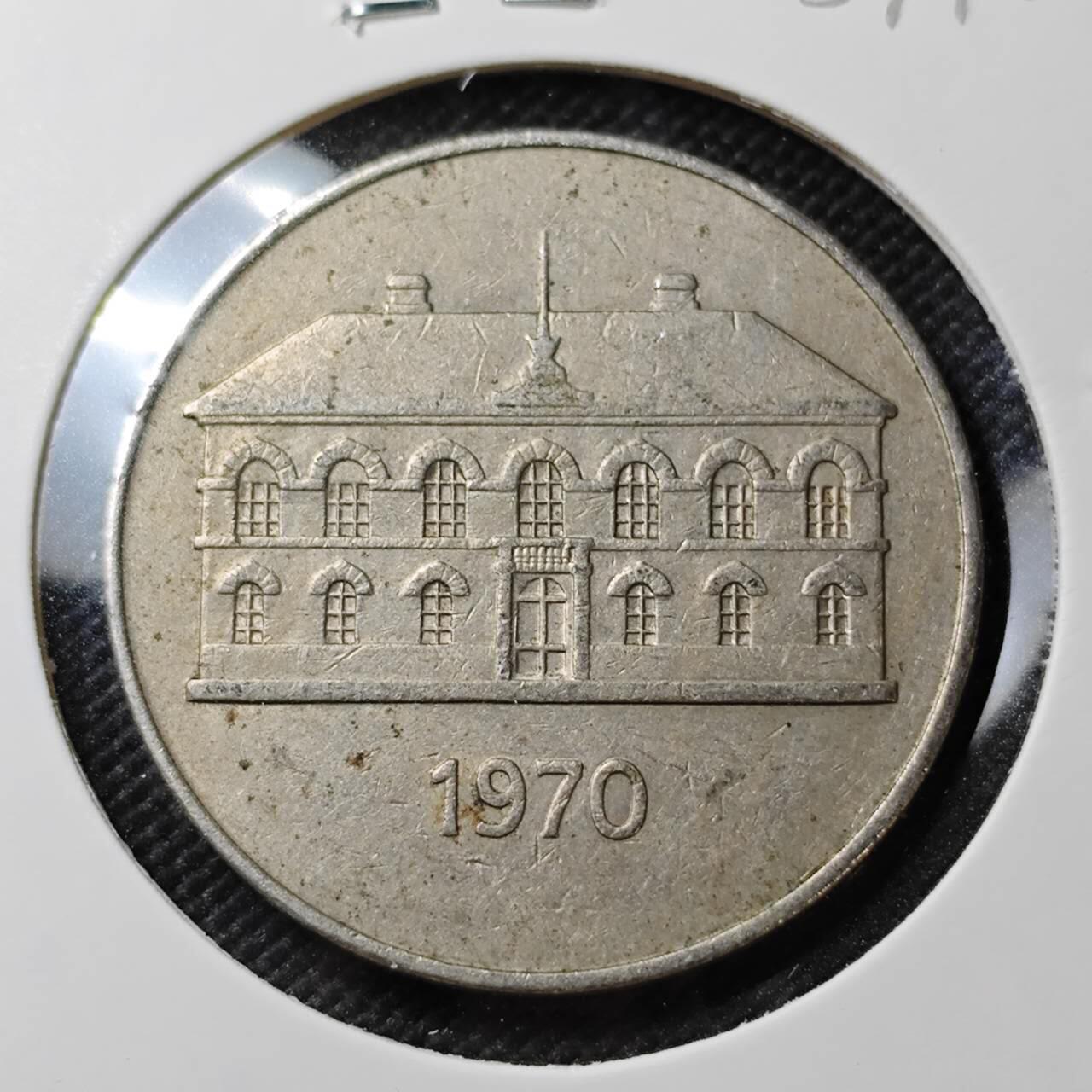 KK钱币收藏小铺  第387期  2月预留时间 周末发货  冰岛50克朗