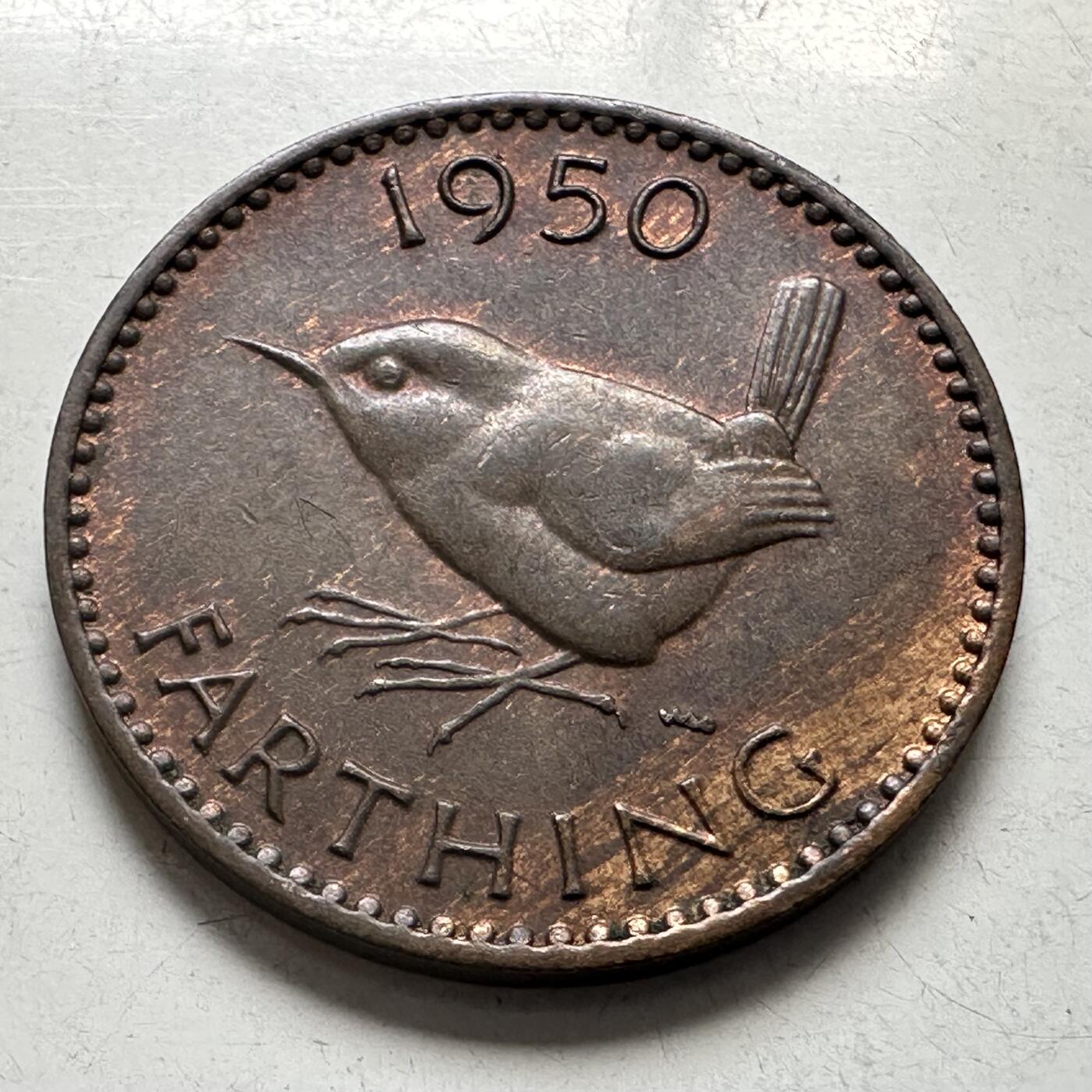 🌹外币初藏🌹🐯2026年第4场  每周二四六晚8️⃣点 接代拍 英国1950年一法新 a