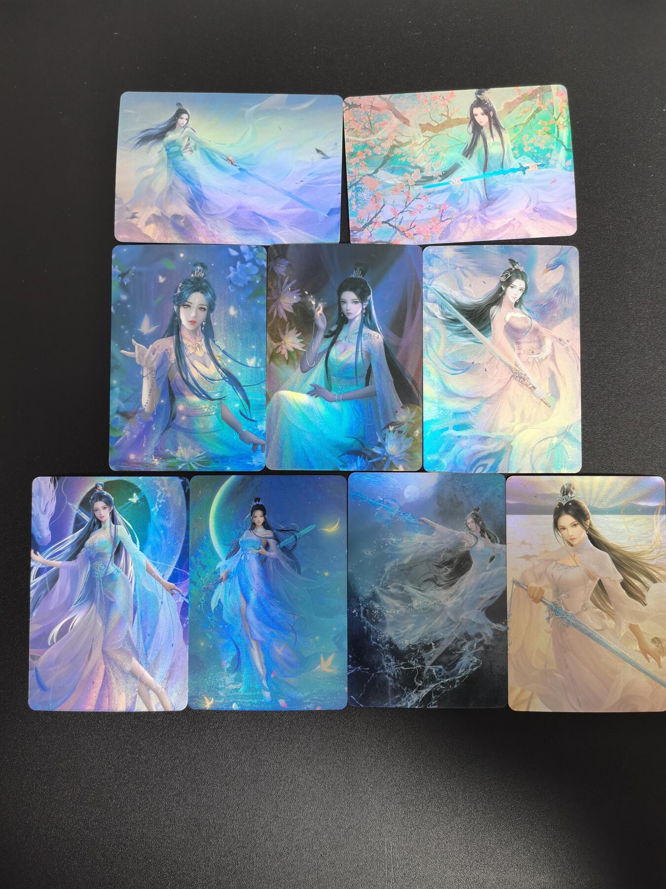 NO.20.5 好又多妹卡大赏，祝你新年旺桃花~只能从此链接进的专场！新店点关注不迷路~每周一站式配齐，方便凑单！（周5晚9点截拍，卖家送拍免费！） 宁缺 古风妹卡 粗彩9张