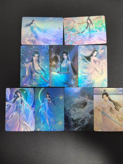 NO.20.5 好又多妹卡大赏，祝你新年旺桃花~只能从此链接进的专场！新店点关注不迷路~每周一站式配齐，方便凑单！（周5晚9点截拍，卖家送拍免费！） - 宁缺 古风妹卡 粗彩9张