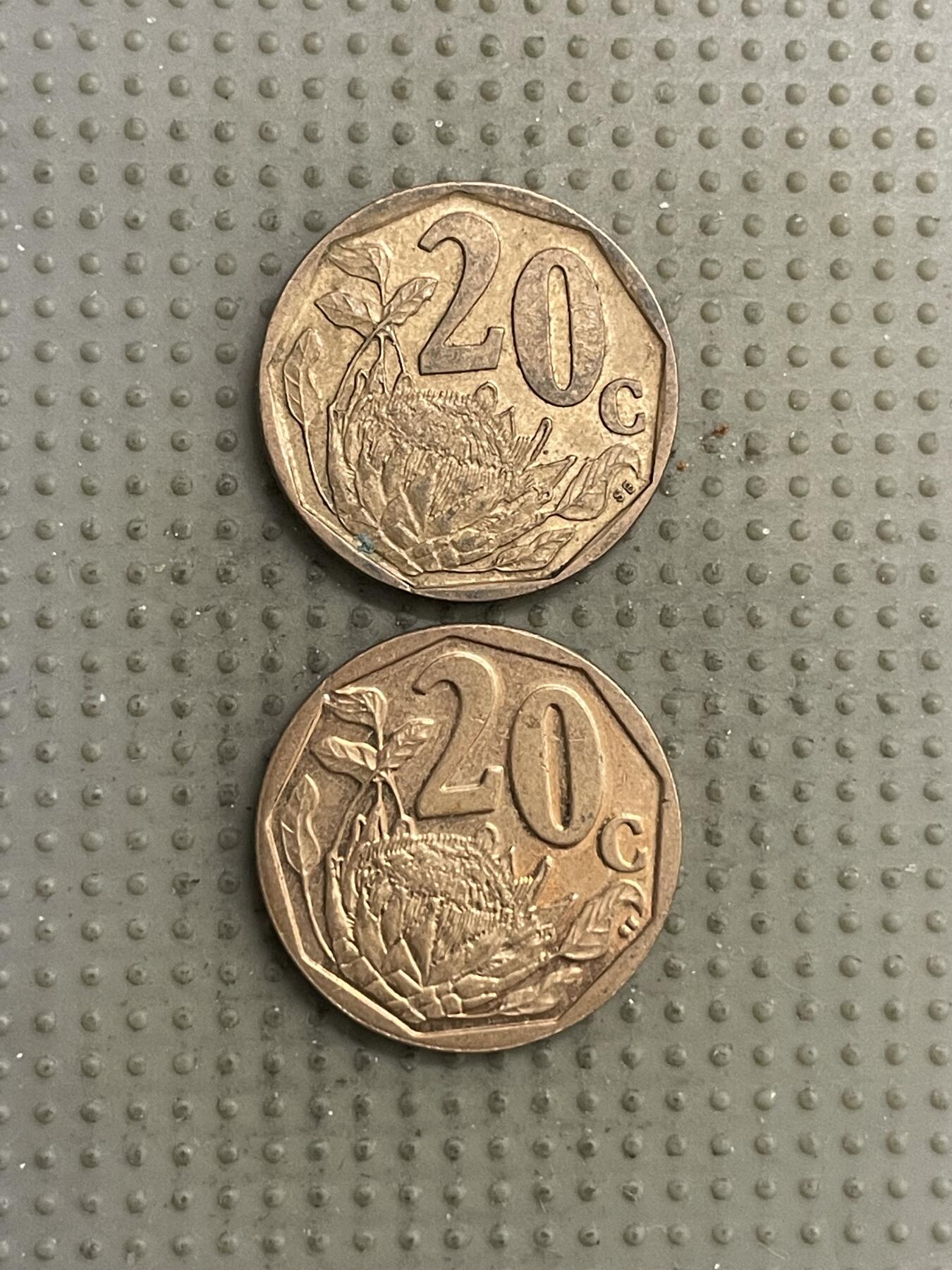 2026年第3场各国散币拍卖（总第153场） 南非20分2枚