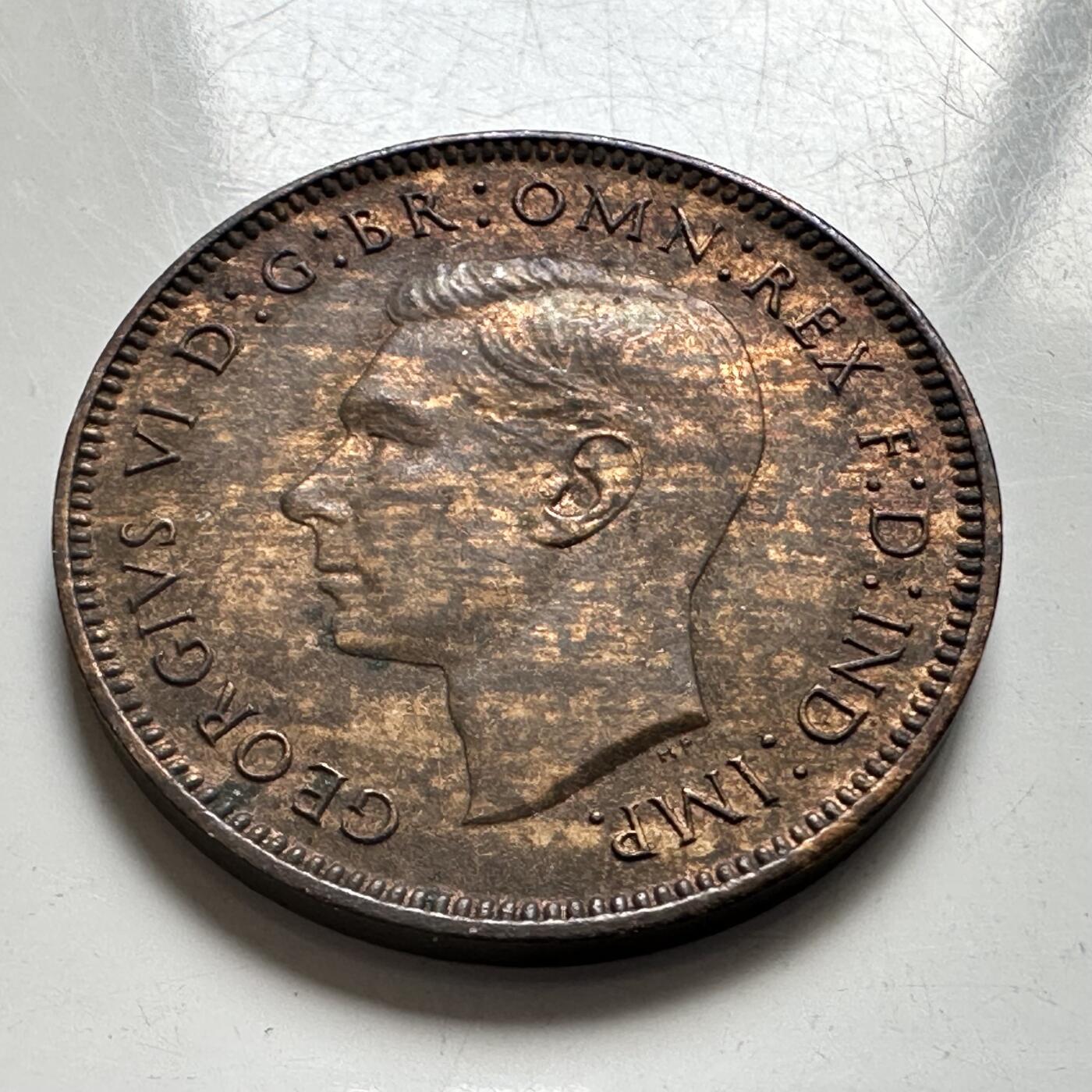 🌹外币初藏🌹🐯2026年第4场  每周二四六晚8️⃣点 接代拍 英国1948年一法新 a