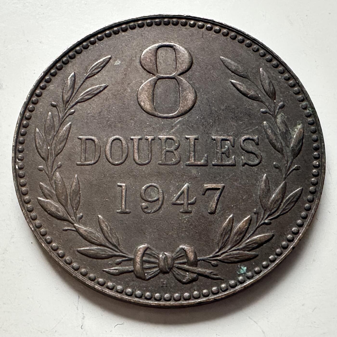 🌹外币初藏🌹🐯2026年第4场  每周二四六晚8️⃣点 接代拍 根西岛1947年8道布 b