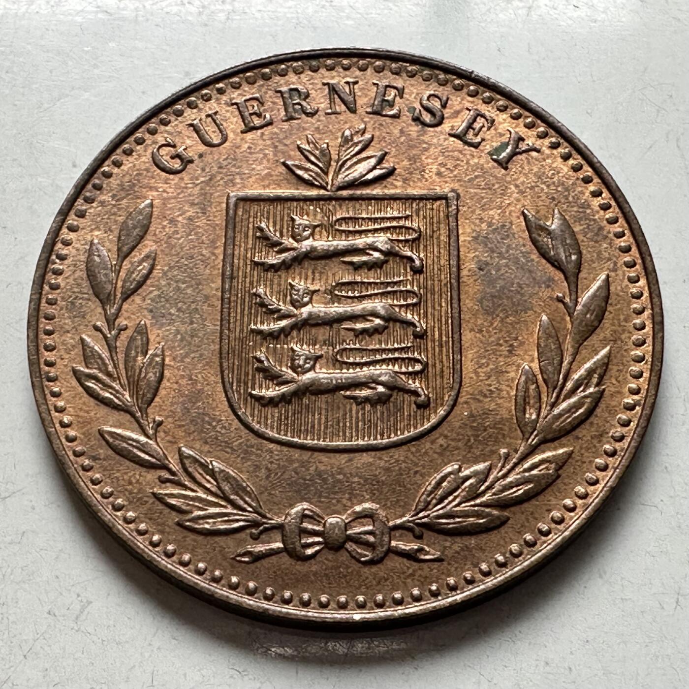 🌹外币初藏🌹🐯2026年第4场  每周二四六晚8️⃣点 接代拍 根西岛1947年8道布 a