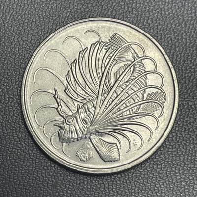 回流20260108 - 全新新加坡1980年50分 蓑鲉（Lionfish）狮子鱼