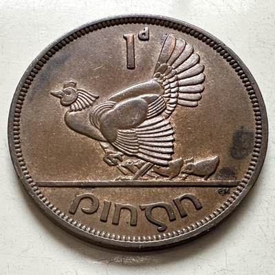 🌹外币初藏🌹🐯2026年第4场  每周二四六晚8️⃣点 接代拍 - 爱尔兰1949年一便士 