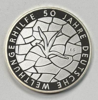 S&S Numismatic世界钱币-拍卖 第118期  - 德国2012年 德国世界饥饿援助组织成立50周年 10欧元精制纪念银币 16克625银