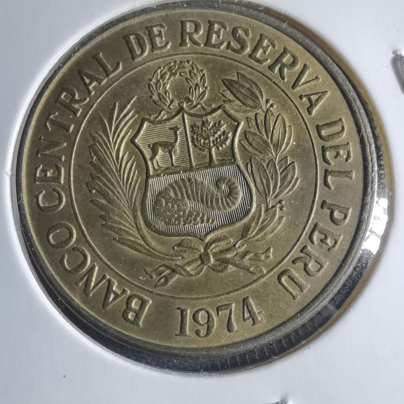 沼泽如烟--第954场 秘鲁1974年1索尔