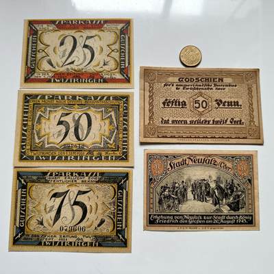 🌹外币初藏🌹🐯2026年第4场  每周二四六晚8️⃣点 接代拍 - 德国一战时期紧急币—2