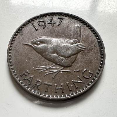 🌹外币初藏🌹🐯2026年第4场  每周二四六晚8️⃣点 接代拍 - 英国1947年一法新