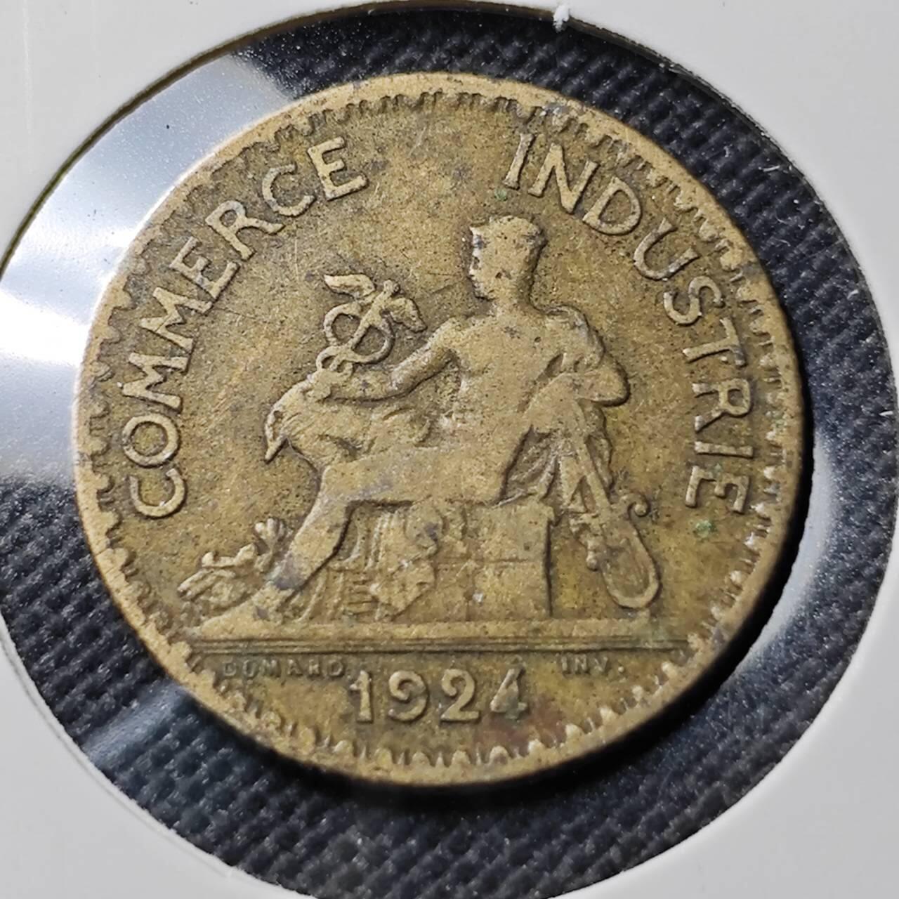 KK钱币收藏小铺  第387期  2月预留时间 周末发货  法国1法郎