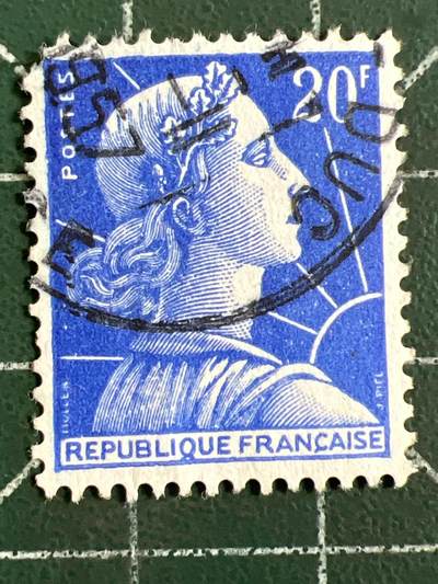 第1095 邮票专场 （无押金，捡漏，全场50包邮，偏远地区除外，接收代拍业务，本店十天发一次货） - 法国邮票