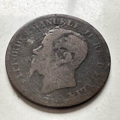 🌹外币初藏🌹🐯2026年第4场  每周二四六晚8️⃣点 接代拍 - 意大利1867年五分