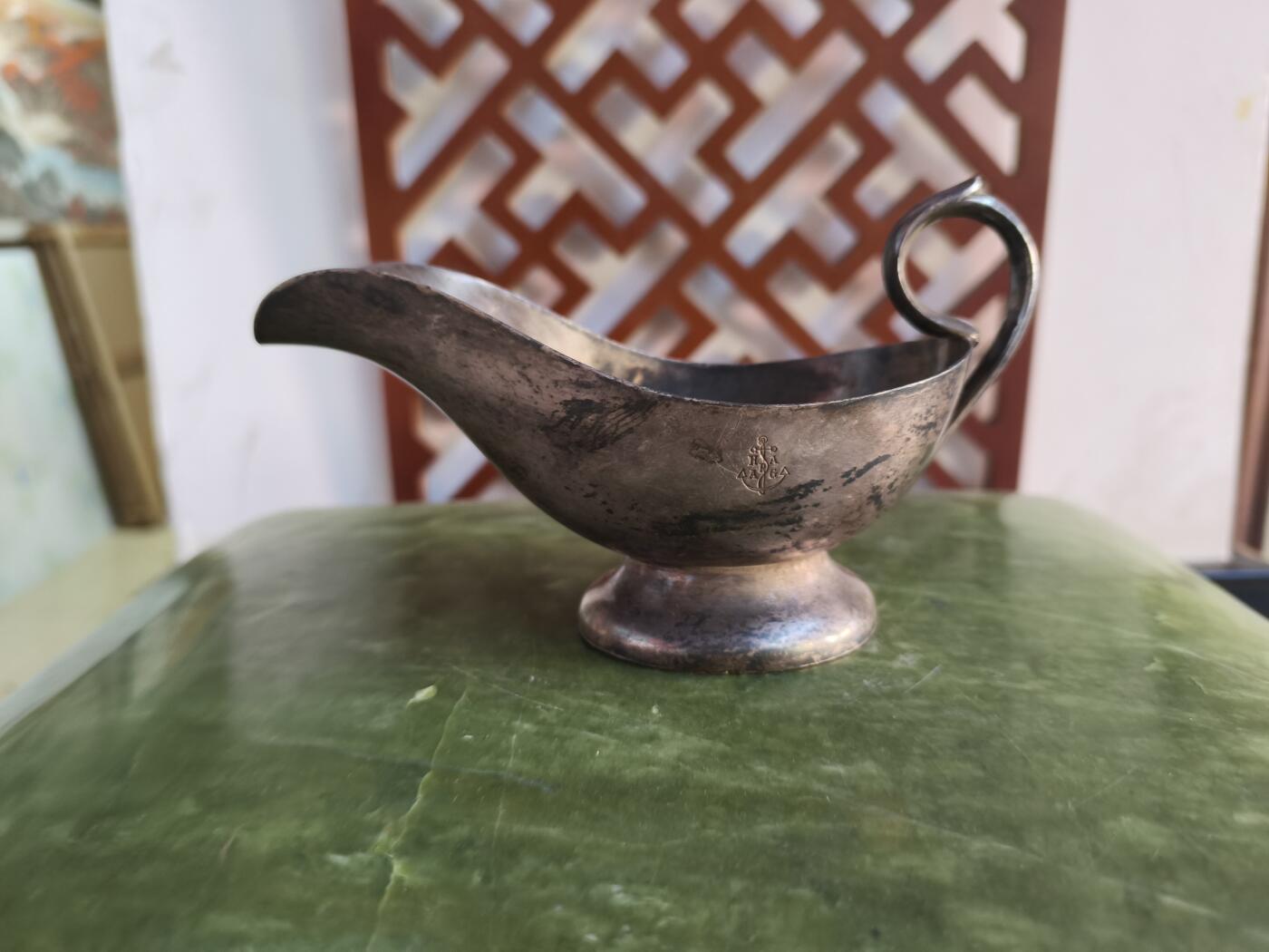 海外回流精品专场1.11 回流镀银咖啡奶杯一只