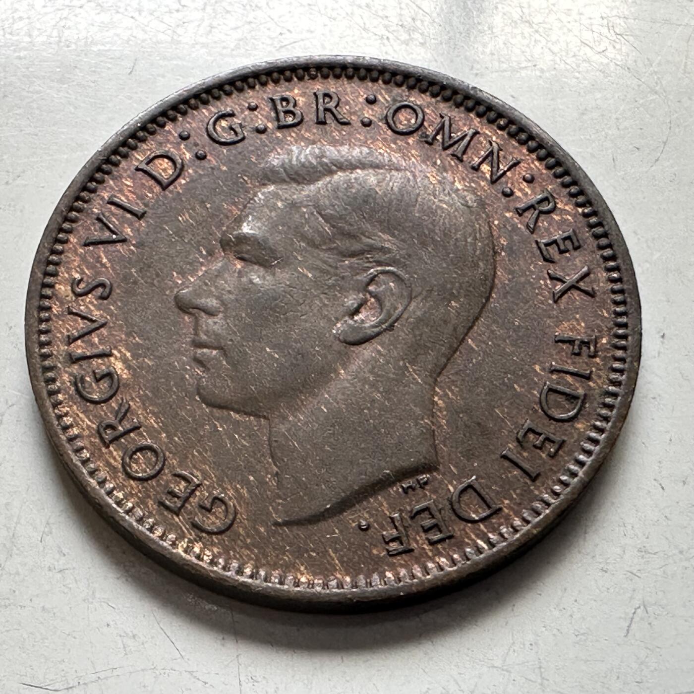 🌹外币初藏🌹🐯2026年第4场  每周二四六晚8️⃣点 接代拍 英国1950年一法新 a