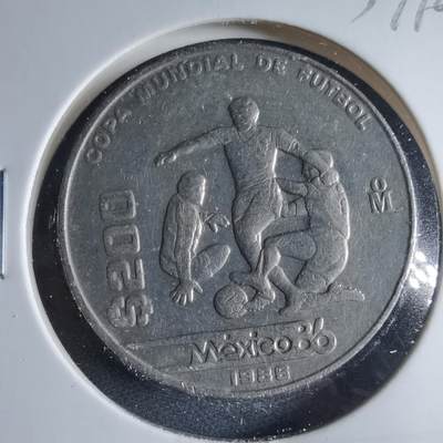 沼泽如烟--第954场 - 墨西哥1986年200比索纪念币