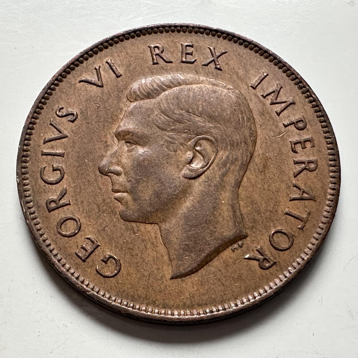 🌹外币初藏🌹🐯2026年第4场  每周二四六晚8️⃣点 接代拍 南非1944年一便士