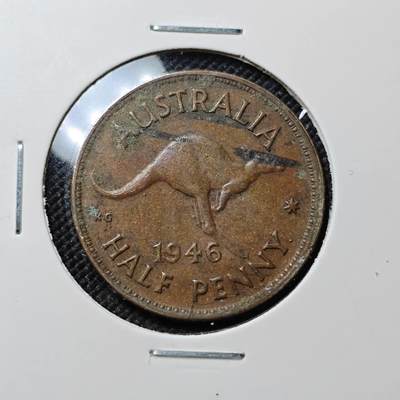 KK钱币收藏小铺  第387期  2月预留时间 周末发货 -  澳大利亚半便士铜币