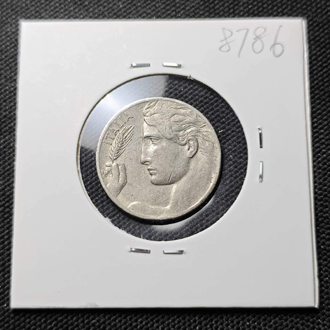 KK钱币收藏小铺  第387期  2月预留时间 周末发货  1909意大利20分 飞天女神