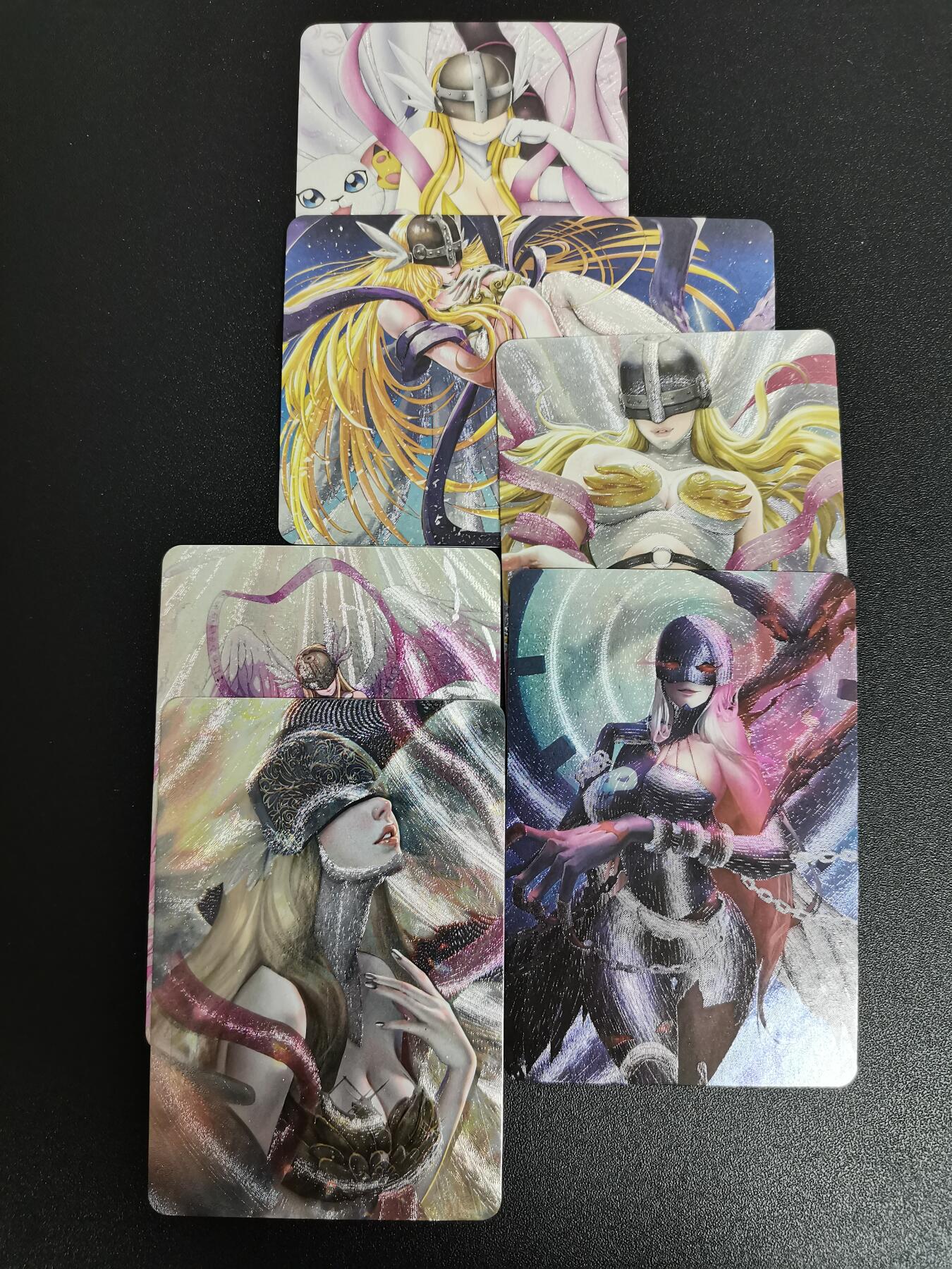 NO.20.5 好又多妹卡大赏，祝你新年旺桃花~只能从此链接进的专场！新店点关注不迷路~每周一站式配齐，方便凑单！（周5晚9点截拍，卖家送拍免费！） 宁缺 数码宝贝天使兽  粗闪6张