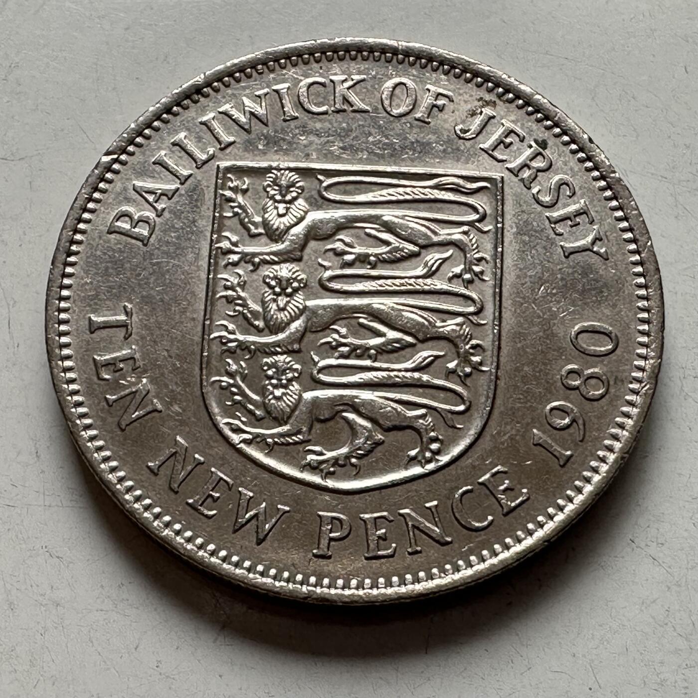 🌹外币初藏🌹🐯2026年第4场  每周二四六晚8️⃣点 接代拍 泽西岛1980年10便士