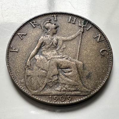 🌹外币初藏🌹🐯2026年第4场  每周二四六晚8️⃣点 接代拍 - 英国1909年一法新 a