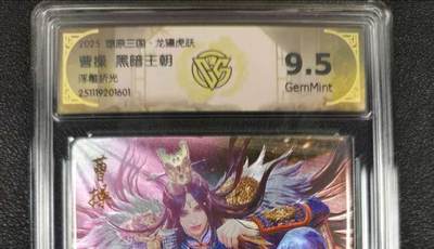 丫丫卡拍--燎原三国&各种裸卡特别场（1月9日22点截拍） - 焱卡燎原三国·龙骧虎跃《黑暗王朝》曹操 浮雕折光