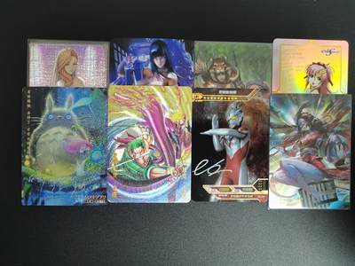 NO.20.5 好又多妹卡大赏，祝你新年旺桃花~只能从此链接进的专场！新店点关注不迷路~每周一站式配齐，方便凑单！（周5晚9点截拍，卖家送拍免费！） - 动漫卡合集 闪卡8张 含艺术