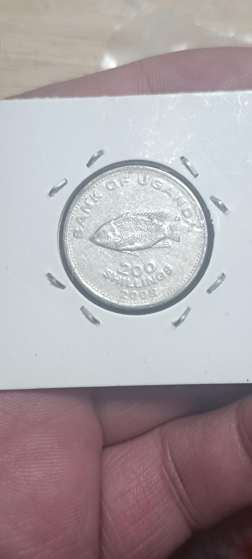 万国钱币阁第二场 乌干达200先令