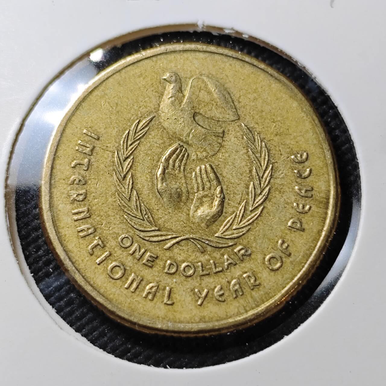 KK钱币收藏小铺  第387期  2月预留时间 周末发货  澳大利亚一元纪念币