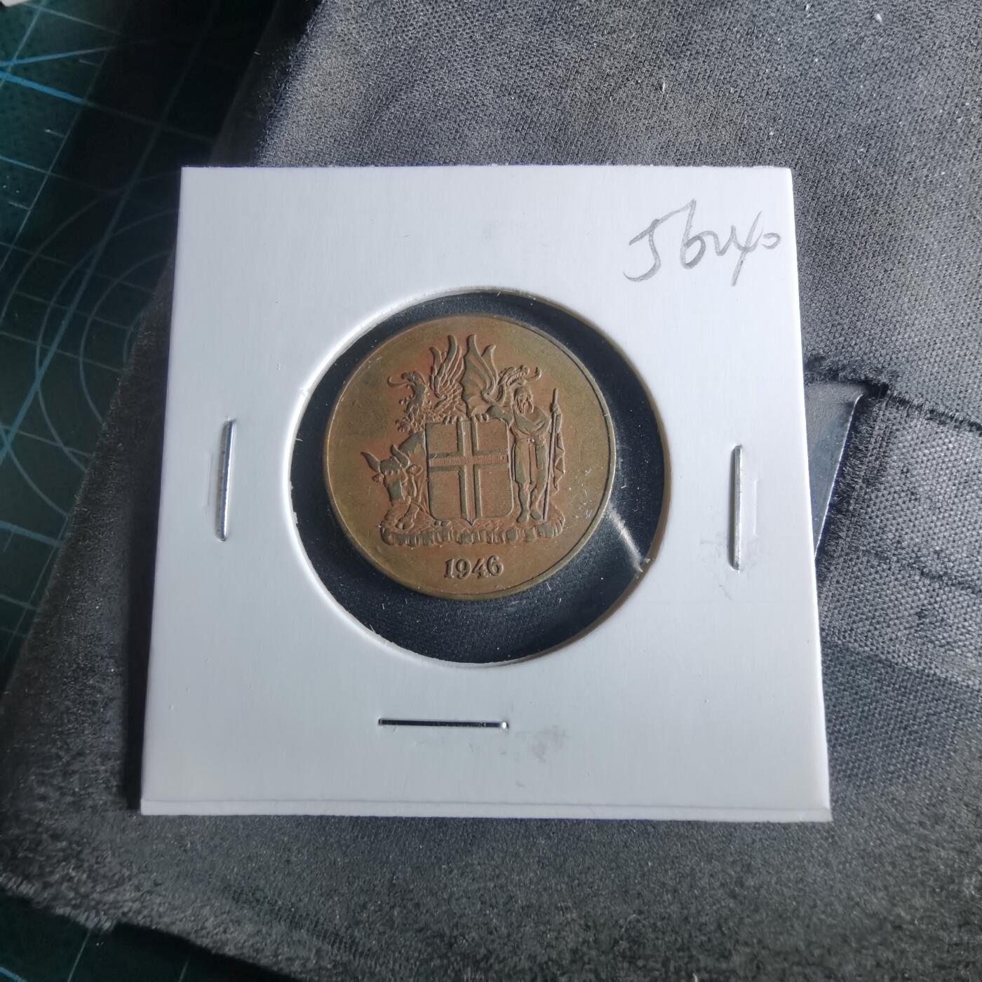 沼泽如烟--第956场 冰岛1946年1克朗