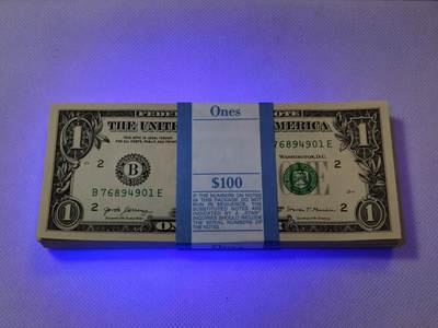 甄臻铺-世界币章拍卖（第46期）送拍享返佣金等优惠多多（1月10日精品场，敬请期待） 2017年美国1美元 全新原封整刀100张连号 尾号含999、988 保值增值 投资收藏佳品