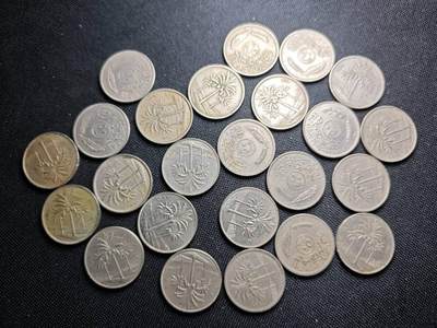 KK钱币收藏小铺  第387期  2月预留时间 周末发货 -  伊拉克50费尔一组24枚