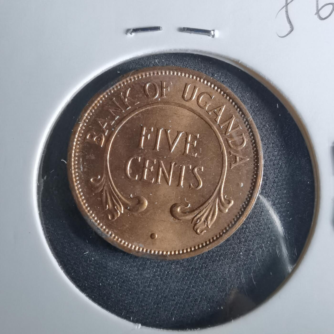 沼泽如烟--第956场 乌干达1966年五分