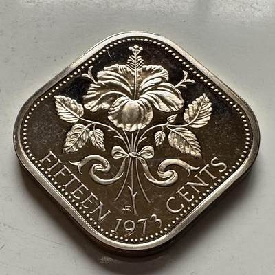 🌹外币初藏🌹🐯2026年第5场  每周二四六晚8️⃣点 接代拍 - 巴哈马1973年女王版15分精制币