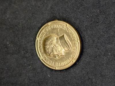 凯旋世界勋赏（第21期冬季大拍）（欢迎送拍）（对拍品有疑问请询问客服，不接受到手刀，出价默认拍品品相。请认真阅读拍卖规则！出价默认已认可！）（收到货请录制开箱视频，无视频概不处理问题。） - 二战时期法国维希政权发行的贝当元帅身份徽章