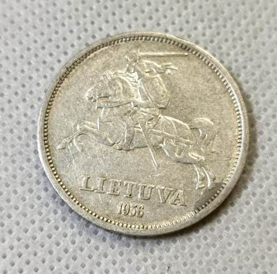 甄臻铺-世界币章拍卖（第46期）送拍享返佣金等优惠多多（1月10日精品场，敬请期待） 少见 立陶宛1936年5立特银币