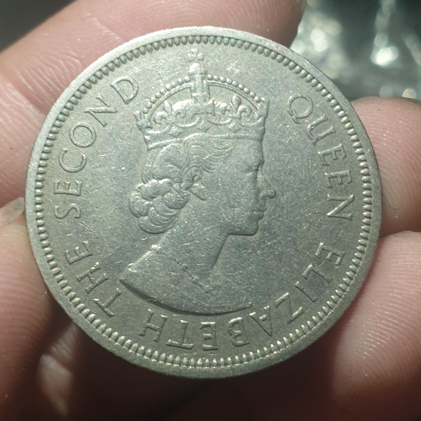 烟海杂币第14场 香港1960年1元