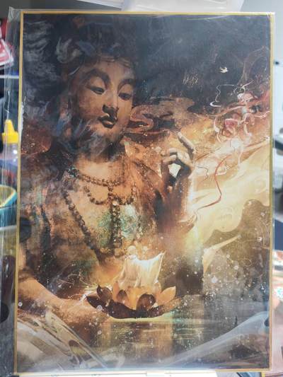 阳大大卡牌拍卖第92期（持续收拍品，周五晚上九点截拍，进群福利早知道） - 【A4色纸】山河潮玩 华夏惊鸿录 雪舟 金蝉转世