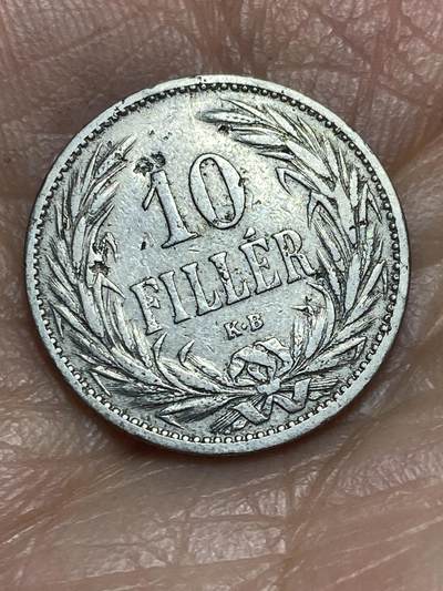 2026年第五场(总第一百七十四场）外国好品散币场(免佣金) - 匈牙利王国1894年10菲勒(奥匈帝国–弗朗茨·约瑟夫一世时期)