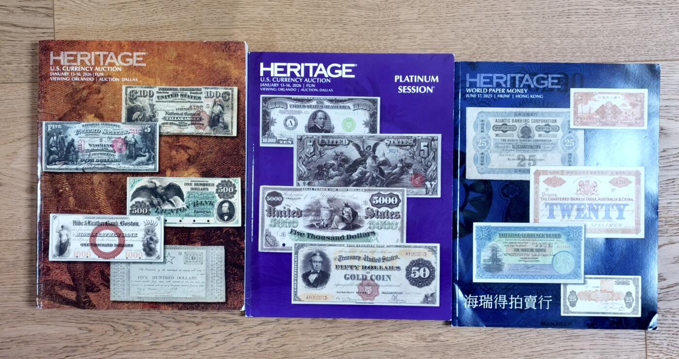 甄臻铺-世界币章拍卖（第46期）送拍享返佣金等优惠多多（1月10日精品场，敬请期待） HA拍卖书籍，包括1月份即将举行的拍卖，该项顺丰到付