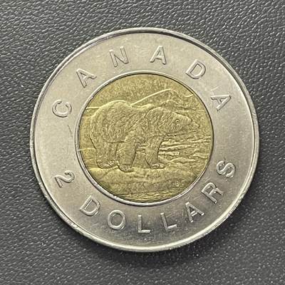 回流20260108 - 加拿大1997年2加元双金属币 