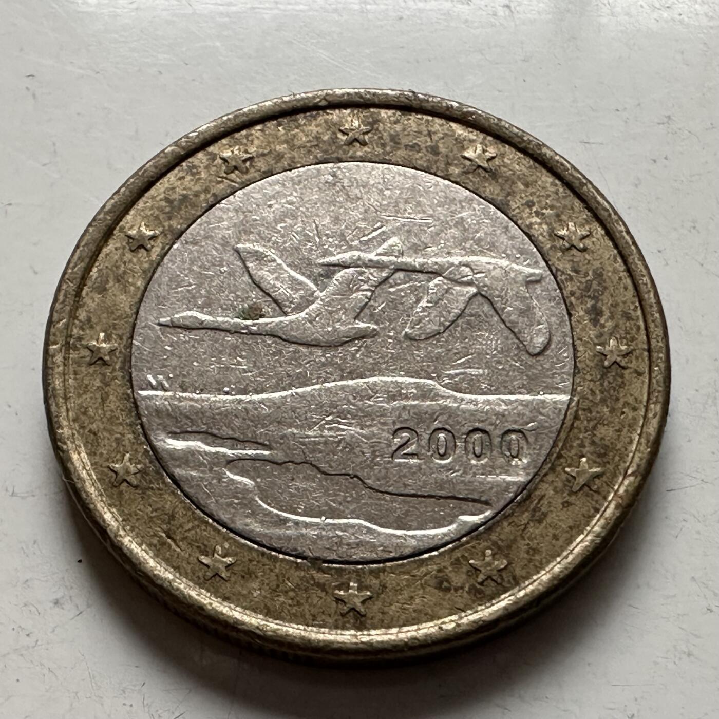 🌹外币初藏🌹🐯2026年第5场  每周二四六晚8️⃣点 接代拍 芬兰2000年1欧元