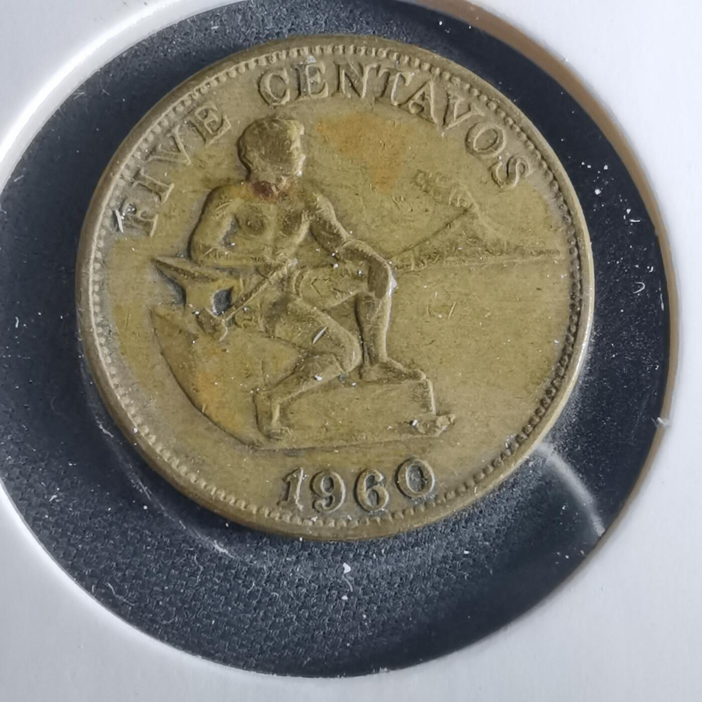 沼泽如烟--第956场 菲律宾1960年五分