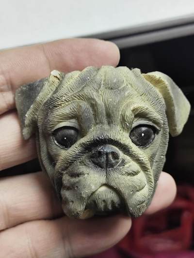 风光无限，精美冰箱贴A - 巴哥犬（八哥犬）造型的创意磁性树脂冰箱贴‌