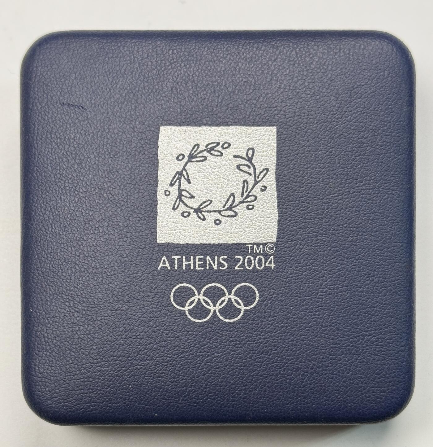 S&S Numismatic世界钱币-拍卖 第118期  希腊2004年 雅典奥运会-手球 10欧元精制银币 盒证齐全 34克925银