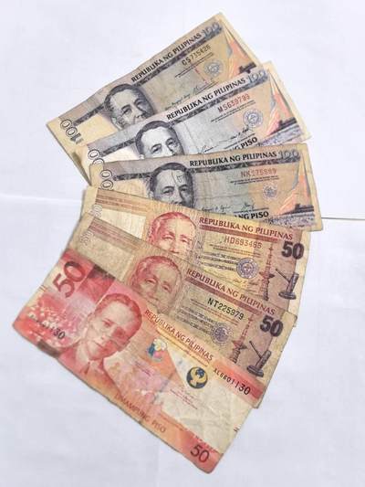 各国外币第108期 无佣金 - 菲律宾50 100比索 6张